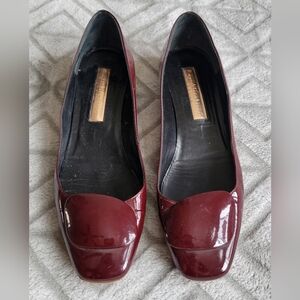 Rupert Sanderson Burgundy Women's Flats
